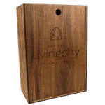 Walnut Whiskey Box Gift Set