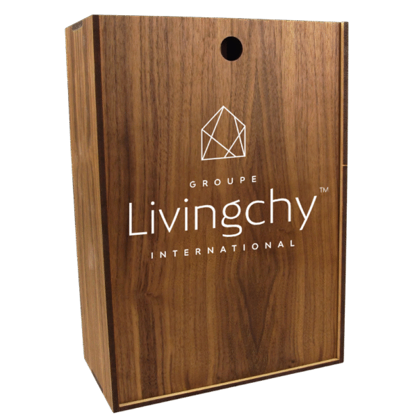 Walnut Whiskey Box Gift Set