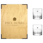 Liquor Bottle and Rocks Glasses Gift Box
