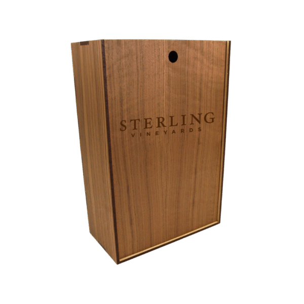Walnut Slide Top Liquor Gift Set