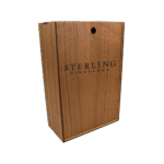 Walnut Slide Top Liquor Gift Set