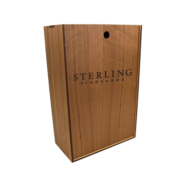 Walnut Slide Top Liquor Gift Set