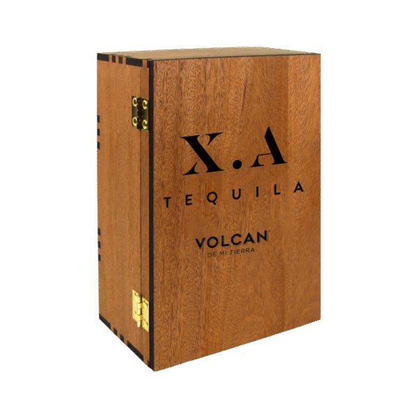 Mahogany Liquor and Rocks Glass Gift Set