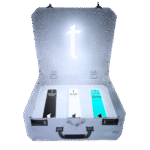 Crystal Bottle Service LED Suitcase