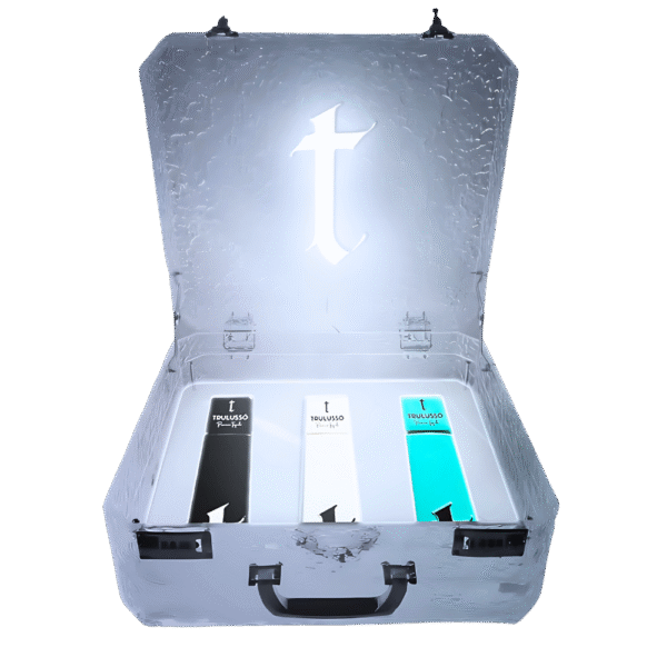 Crystal Bottle Service LED Suitcase