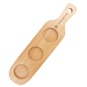 Wood Wine Tasting Paddle # 2