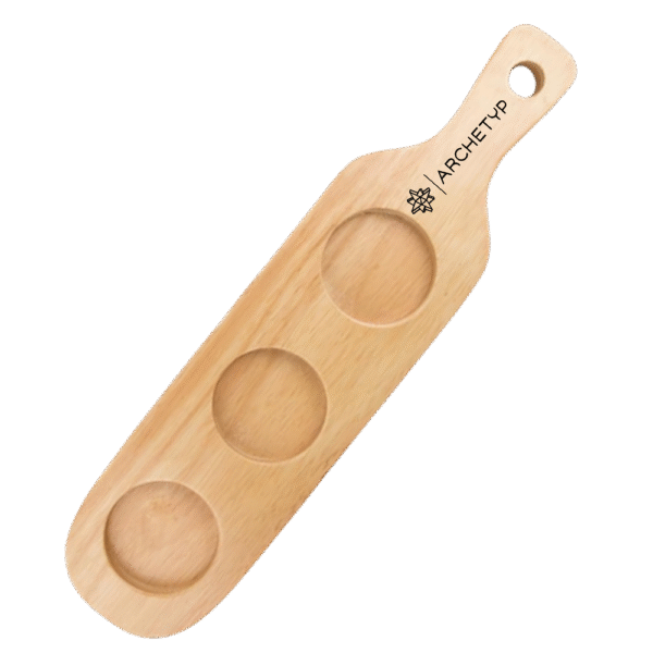 Wood Wine Tasting Paddle # 2