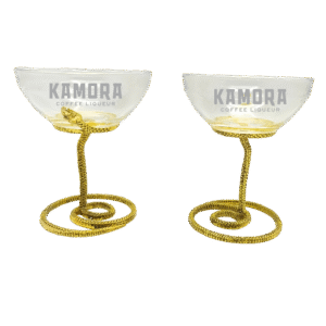 Snake Stemmed Margarita Glass