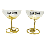 Snake Stemmed Margarita Glass