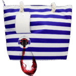 Wine Tote Bag Cooler with Hidden Spout