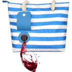 Wine Tote Bag Cooler with Hidden Spout
