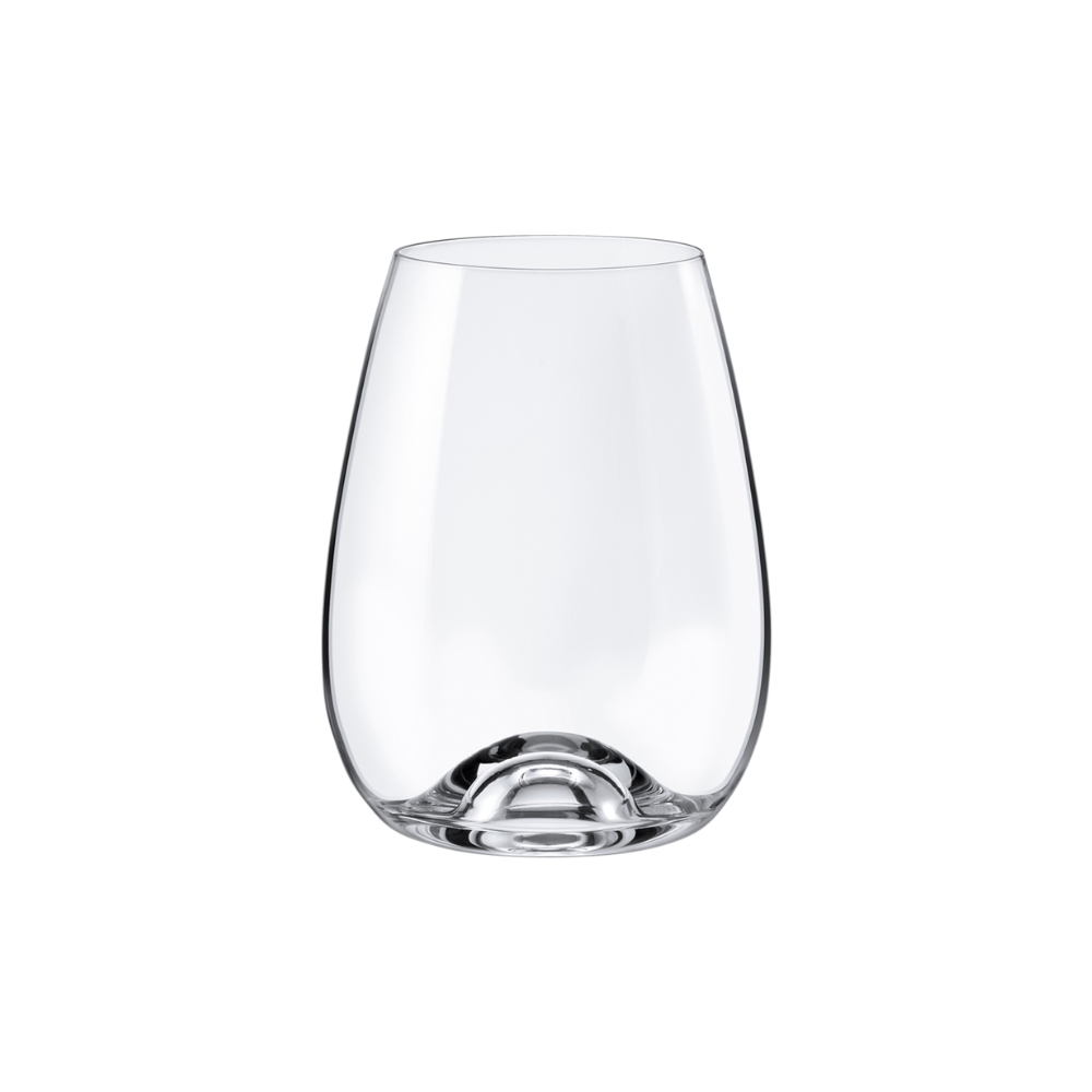 Crystal Mendoza Wine Bottle and Stemless Glass Set