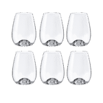 Crystal Mendoza Wine Bottle and Stemless Glass Set