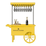 Wheeled Champagne Cart