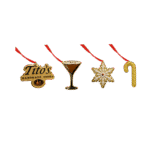 4-Pack Custom Molded Enamel Drink Charms with Box