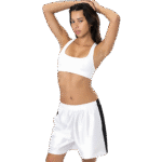 Heavy Dazzle Side Striped Unisex Shorts