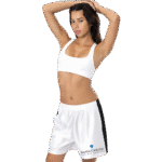Heavy Dazzle Side Striped Unisex Shorts