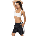 Heavy Dazzle Side Striped Unisex Shorts