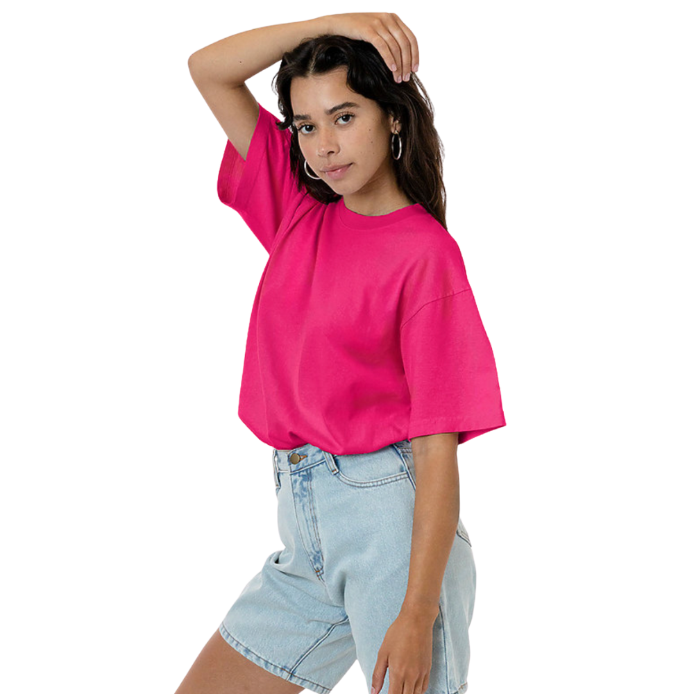 WNG-3191-GD-Crew-Neck-23-Fuschia GD Unisex Crew Neck