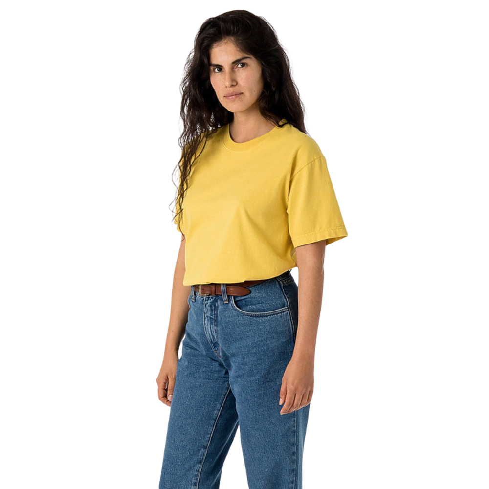 WNG-3191-GD-Crew-Neck-42-Spectra Yellow GD Unisex Crew Neck