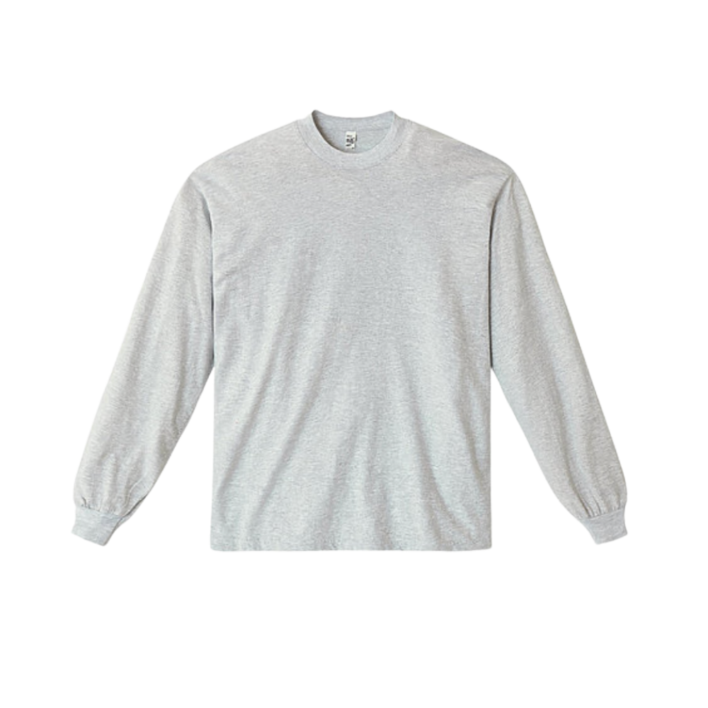 WNG-3195-Long-Sleeve-GD-Crew-Neck-11-Ash Long Sleeve GD Unisex Crew Neck