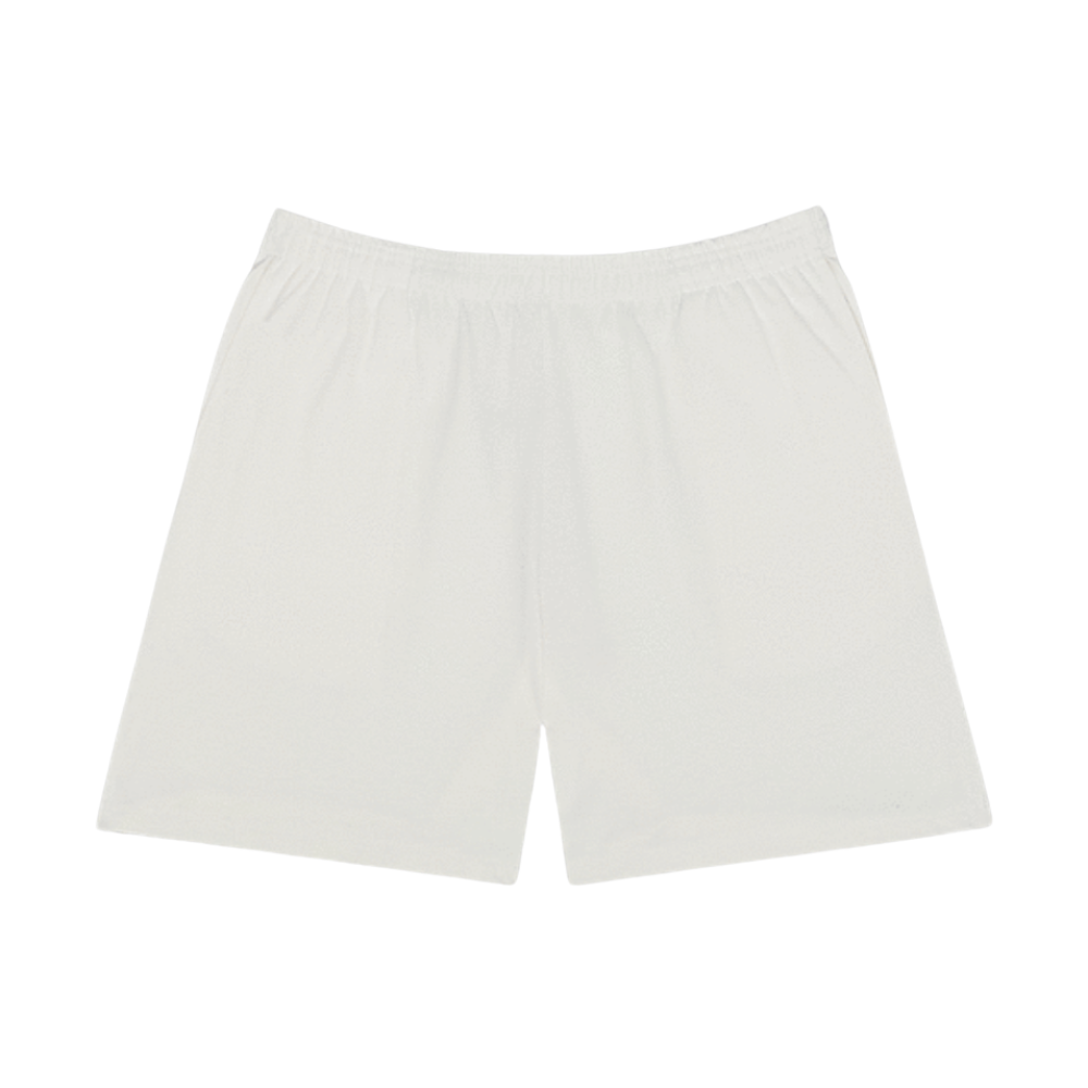 WNG-3206-Heavy-Jersey-Mid-Short-9-White Heavy Jersey Mid Shorts
