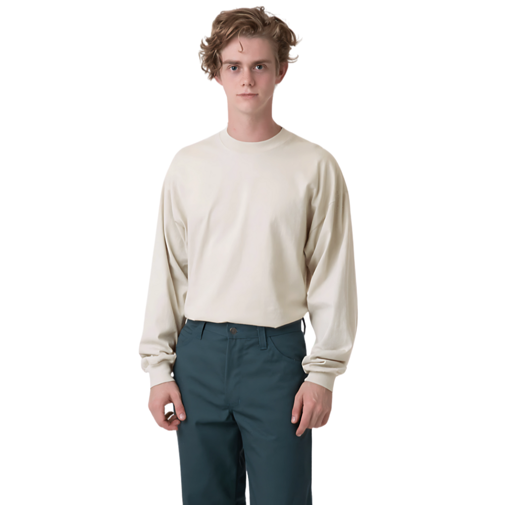 WNG-3209-Long-Sleeve-GD-Mockneck-10-Creme Long Sleeve GD Mockneck