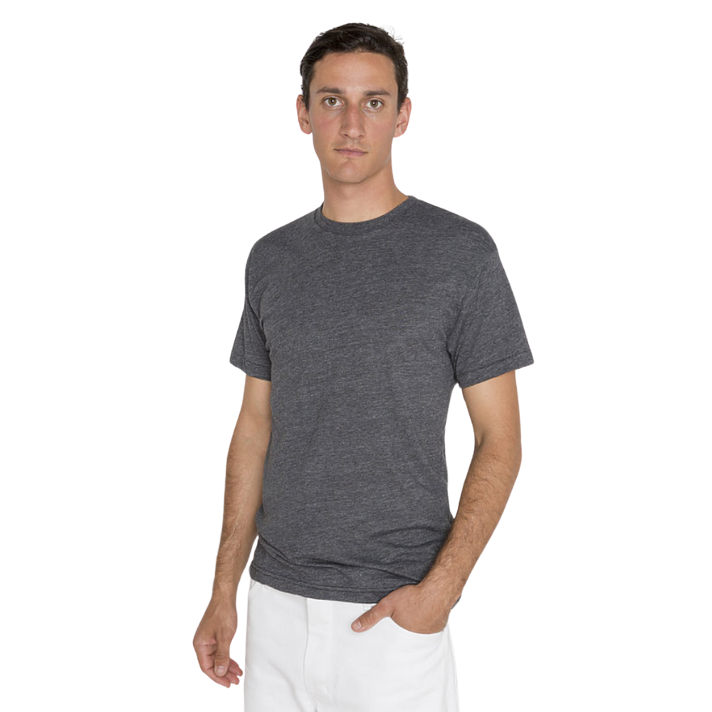 WNG-3226-Poly-Cotton-Crew-9-Heather Black Poly Cotton Crew