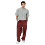Wide Leg Nylon Taffeta Pants