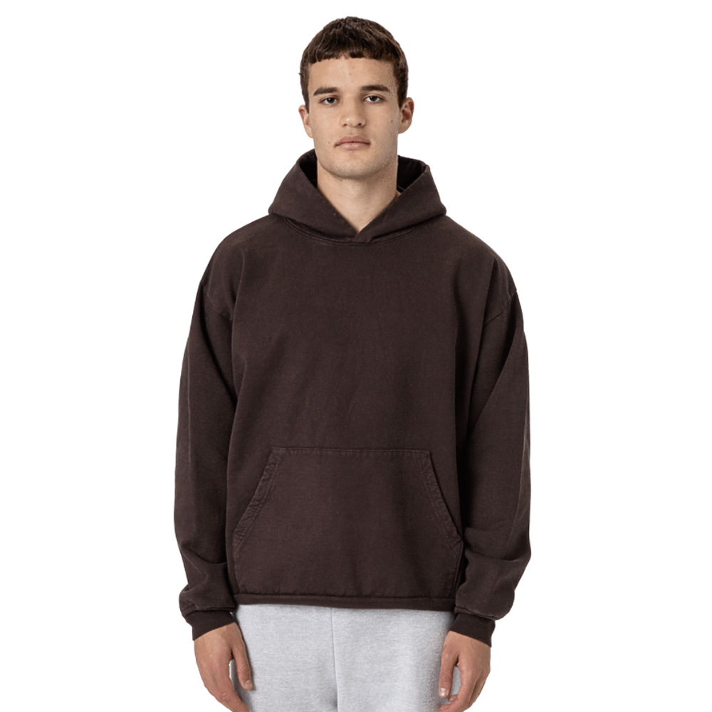 WNG-3252-GD-Heavy-Fleece -Hood-PO-8-Chocolate GD Heavy Fleece Hood PO