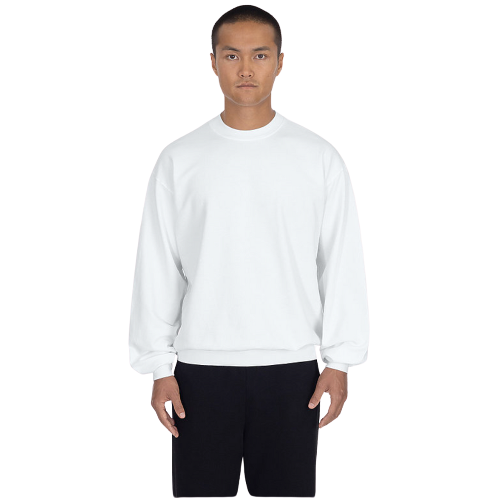 WNG-3267-GD-French-Terry-PO-Crew-3-White GD French Terry PO Crew