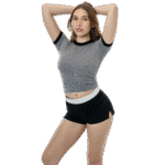 Women's Tri-Blend Rib Ringer Tee