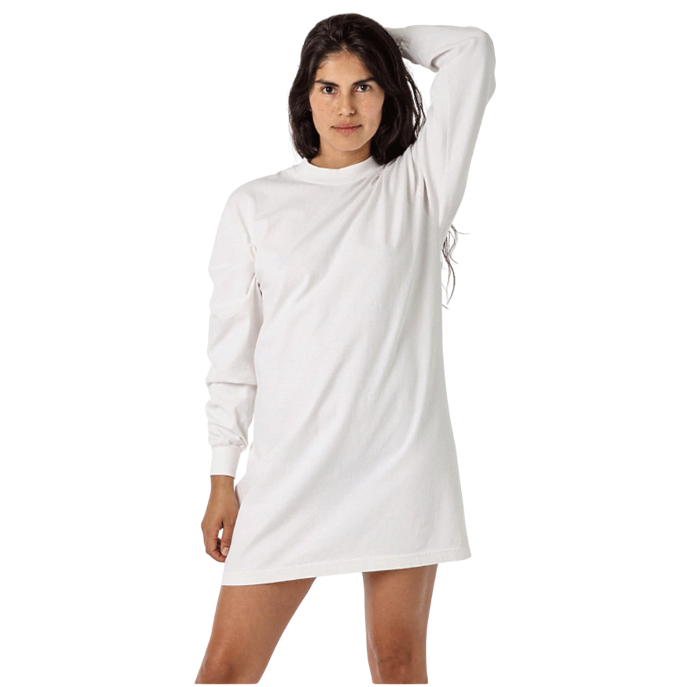 WNG-3292-Long-Sleeves-Mock-Neck-Dress-12-Off White Long Sleeve Mock Neck Dress