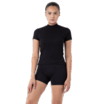 Baby Rib Mockneck Tee