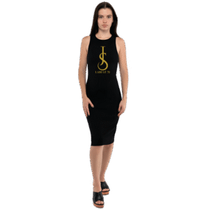 Manatial Baby Rib Midi Dress