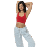 GD Cotton Spandex Tank Crop Top