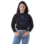 Cropped Mock Neck Pullover
