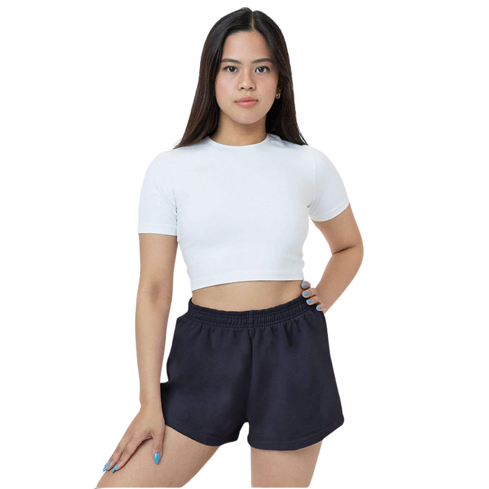 WNG-3360-GD-Heavy-Fleece-Shorts-5-Navy Heavy Fleece Shorts