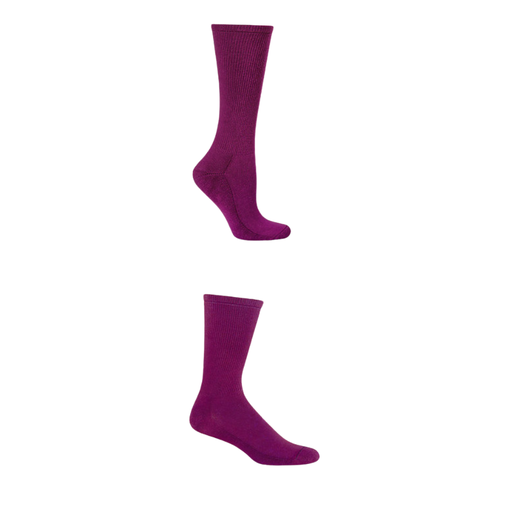 WNG-3372-Unisex-Crew-Socks-34-Ruby Unisex Crew Socks