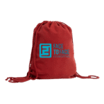 Bull Denim Drawstring Bag