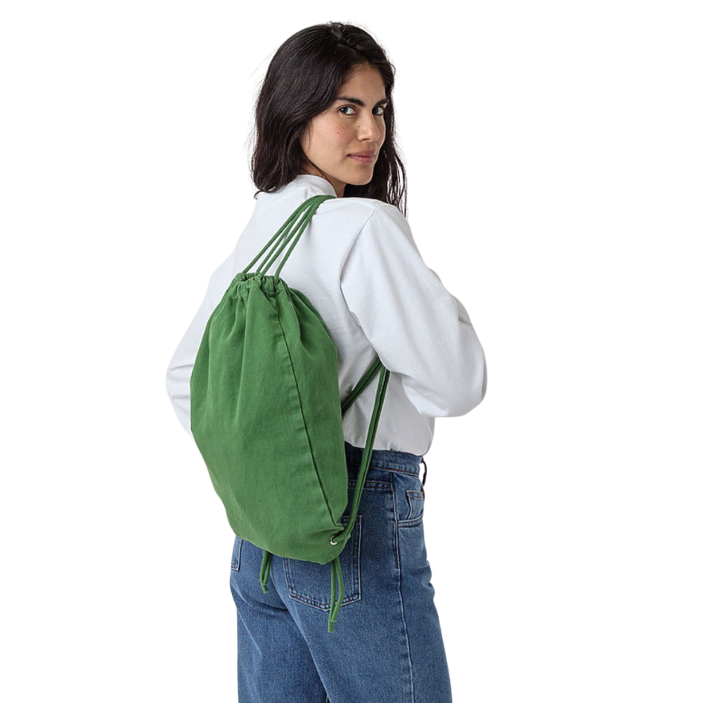 WNG-3386-Bull Denim-Drawstring-Bag-8-Vintage Green Bull Denim Drawstring Bag
