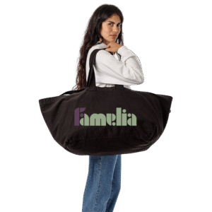 Oversize Bull Denim Bag