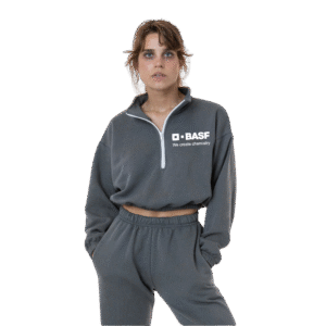 Flex Fleece Crop Half Zip
