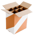 6 Bottle Upright Wine Storage Box
