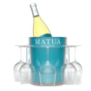 Acrylic Bucket and Glasses Set