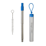 Retractable Metal Straw Travel Set