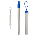 Retractable Metal Straw Travel Set