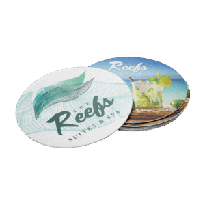 Circle Pulpboard Coaster