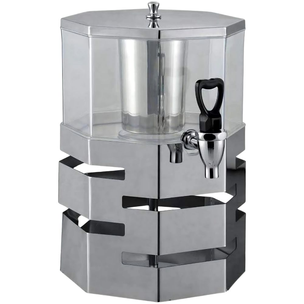 WNG-3482-1-Tier-4L-Drinks-Dispenser-3-Silver 1 Tier 4L Drinks Dispenser