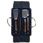 4-Piece Deluxe BBQ Set